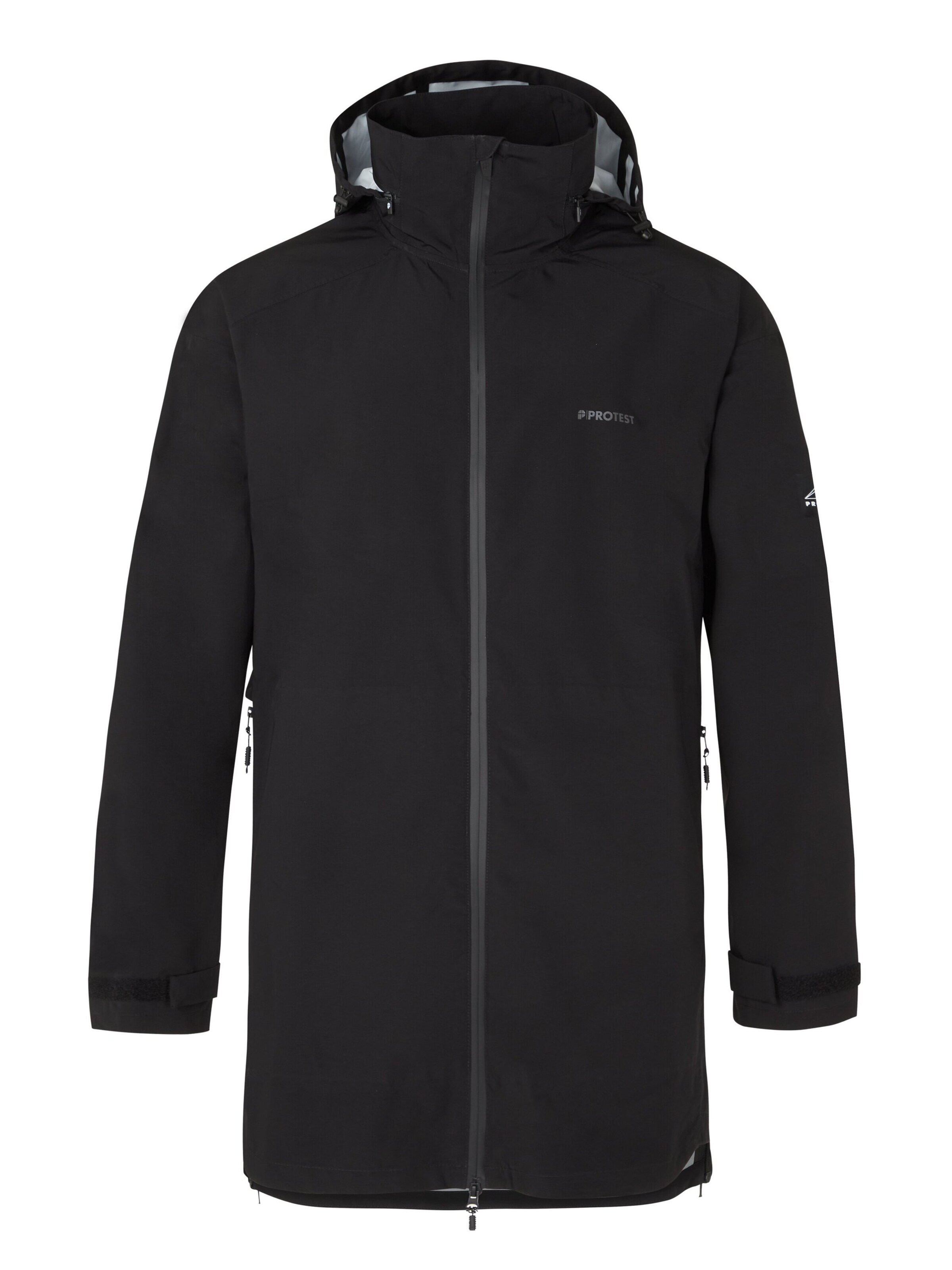 PROTEST Winterjacke 'PRTBRYSON'‌‌‌ in Schwarz: Vorderseite
