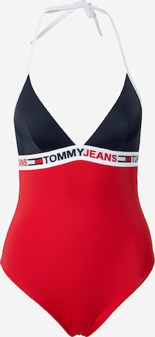 Tommy Hilfiger UnderwearTrokutasti Jednodijelni kupaći kostim - crvena boja: prednji dio