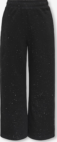 Wide leg Pantaloni di ONLY GIRLS in nero: frontale