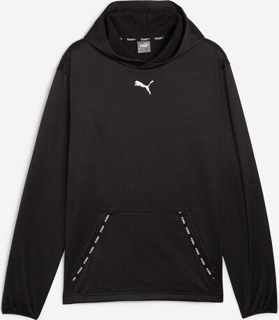 PUMA Sweat de sport en noir / blanc, Vue avec produit