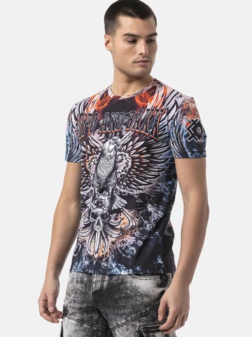 CIPO & BAXX Shirt 'CT818' in Blue