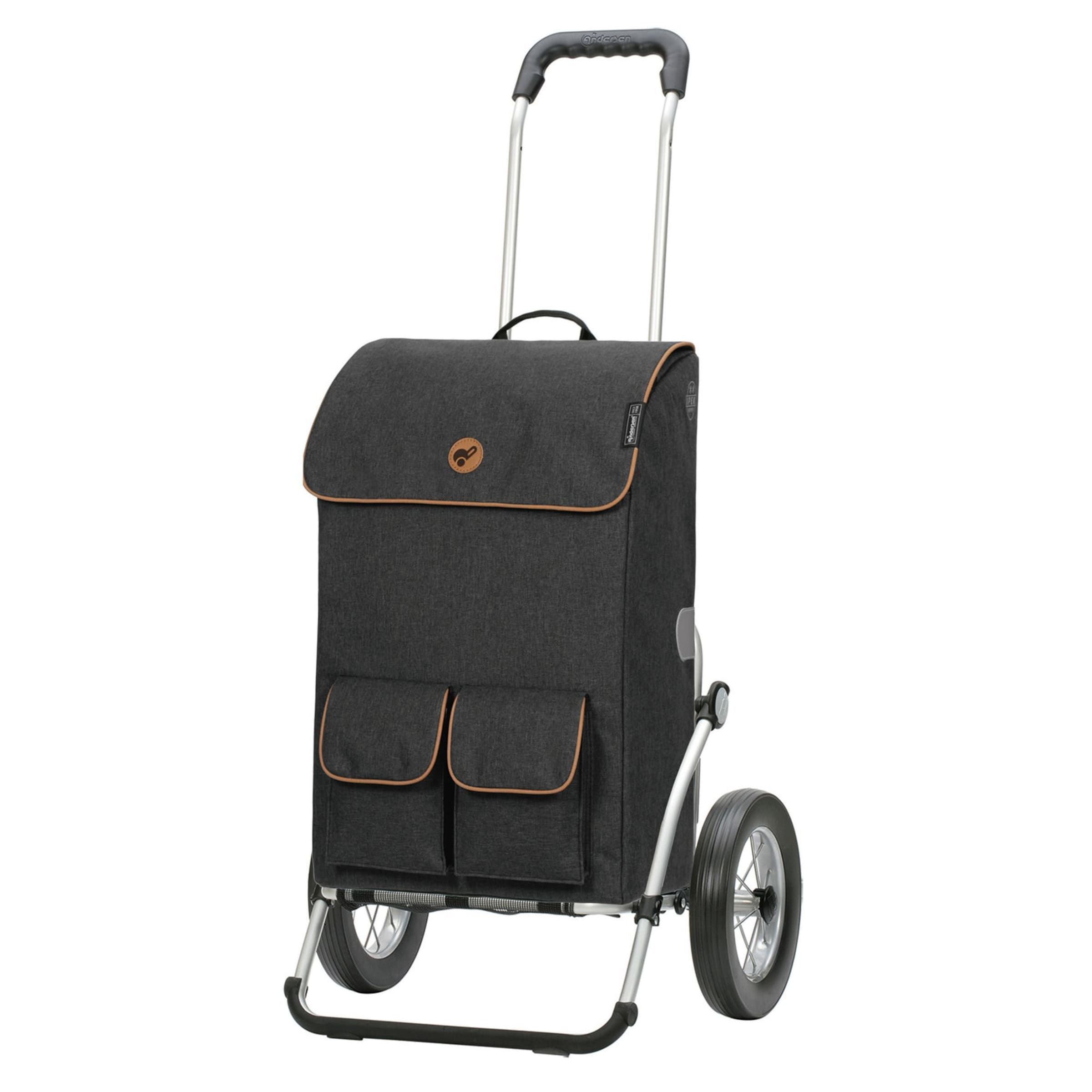 Andersen Shopper Cart 'Ipek Ma' in Black: front