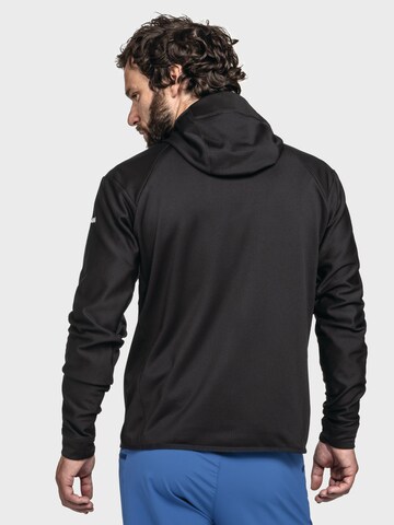 Schöffel Funktionele fleece-jas 'Blaueis' in Zwart