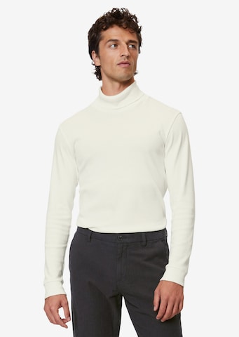 Marc O'Polo Shirt in Wit: voorkant