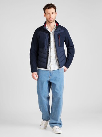 HOLLISTER Regular fit Skjorta 'AMERICANA' i vit