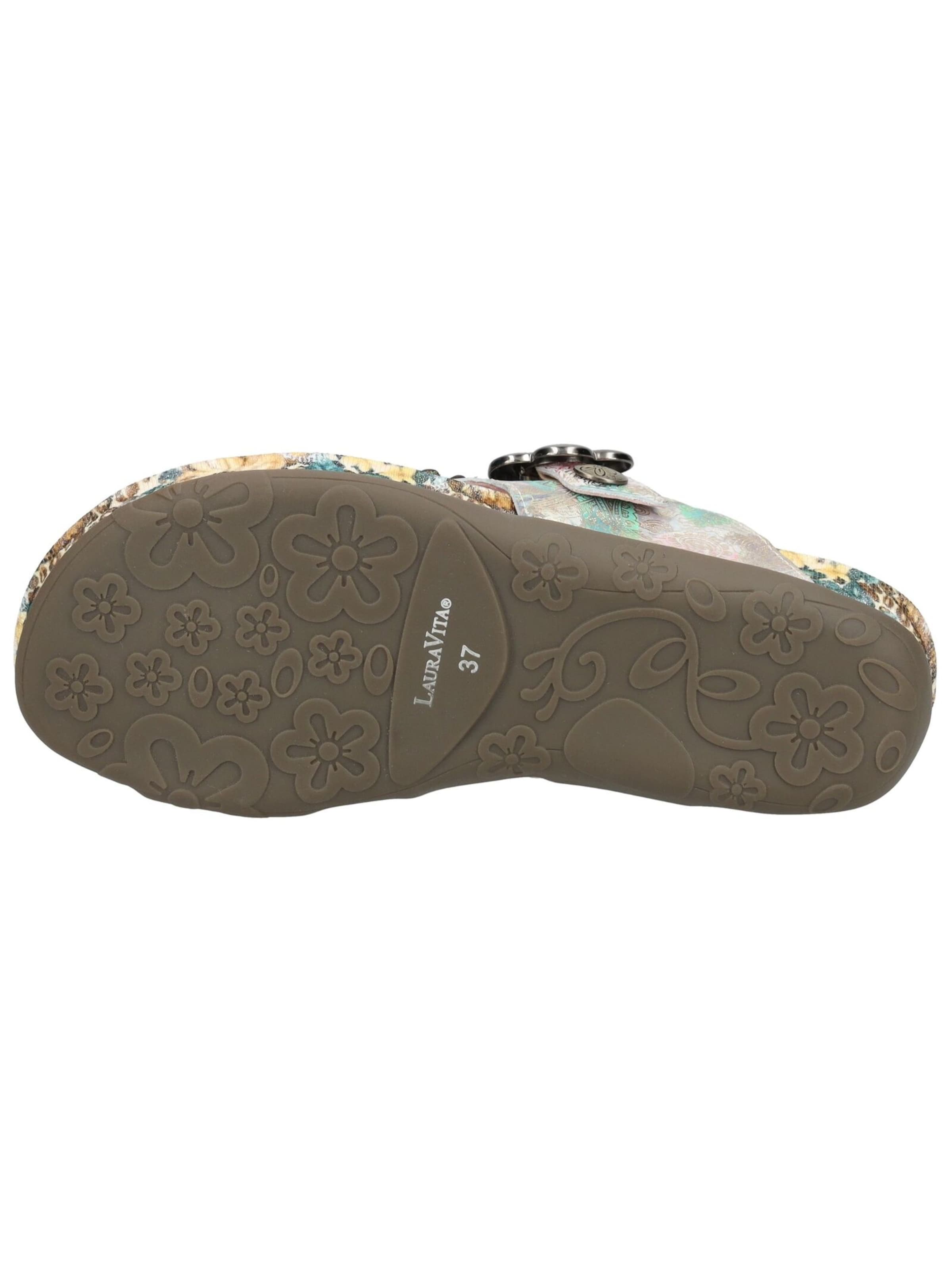 Tongs Laura Vita en beige