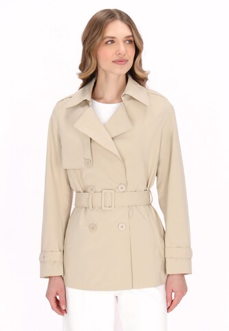 Manteau mi-saison DreiMaster Klassik en beige : devant
