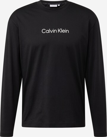 Calvin Klein Shirt 'HERO' in Schwarz: predná strana