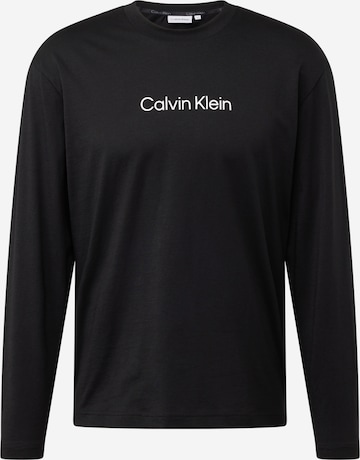 melns Calvin Klein T-Krekls 'HERO': no priekšpuses