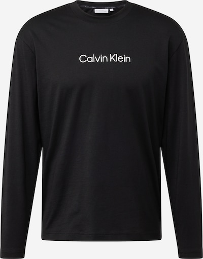Calvin Klein T-shirt 'HERO' i svart / vit, Produktvy