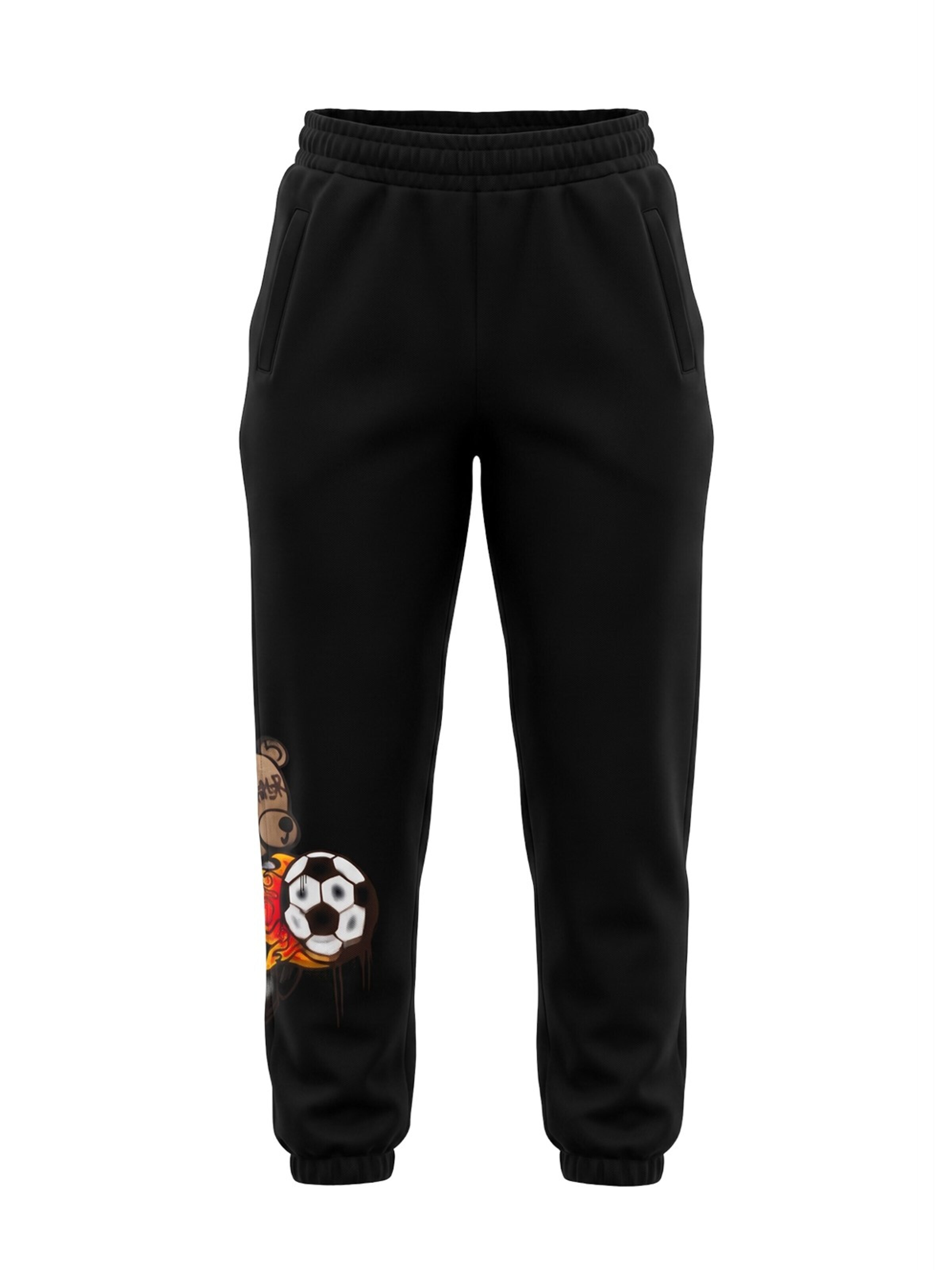 DISCLAIMER - regular Pantalón en negro: frente