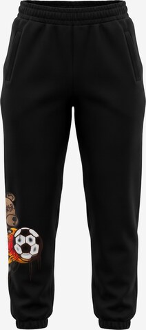 regular Pantaloni di DISCLAIMER in nero: frontale