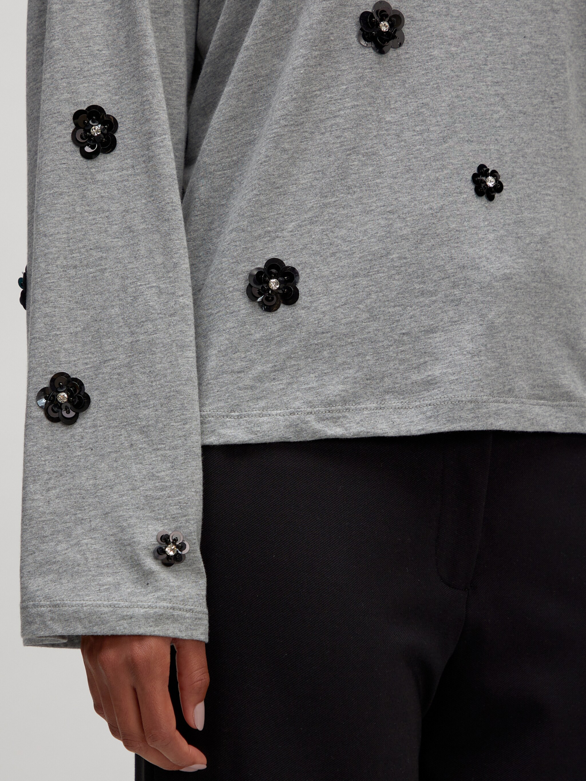 EDITED Producten Shirt 'Rosiel' Grijs