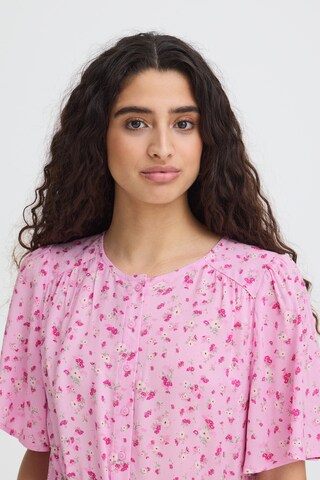 ICHI - Vestido em rosa