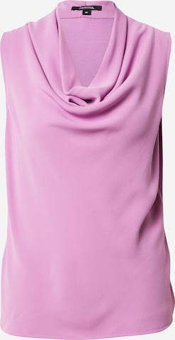 COMMA Blouse in Purple: front