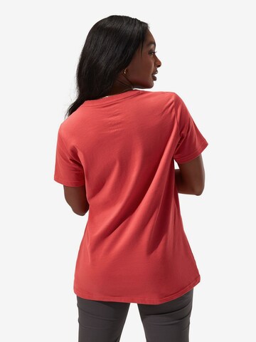 T-shirt Berghaus en rouge