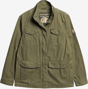 Superdry Übergangsjacke 'St Tropez M65' in Grün: predná strana