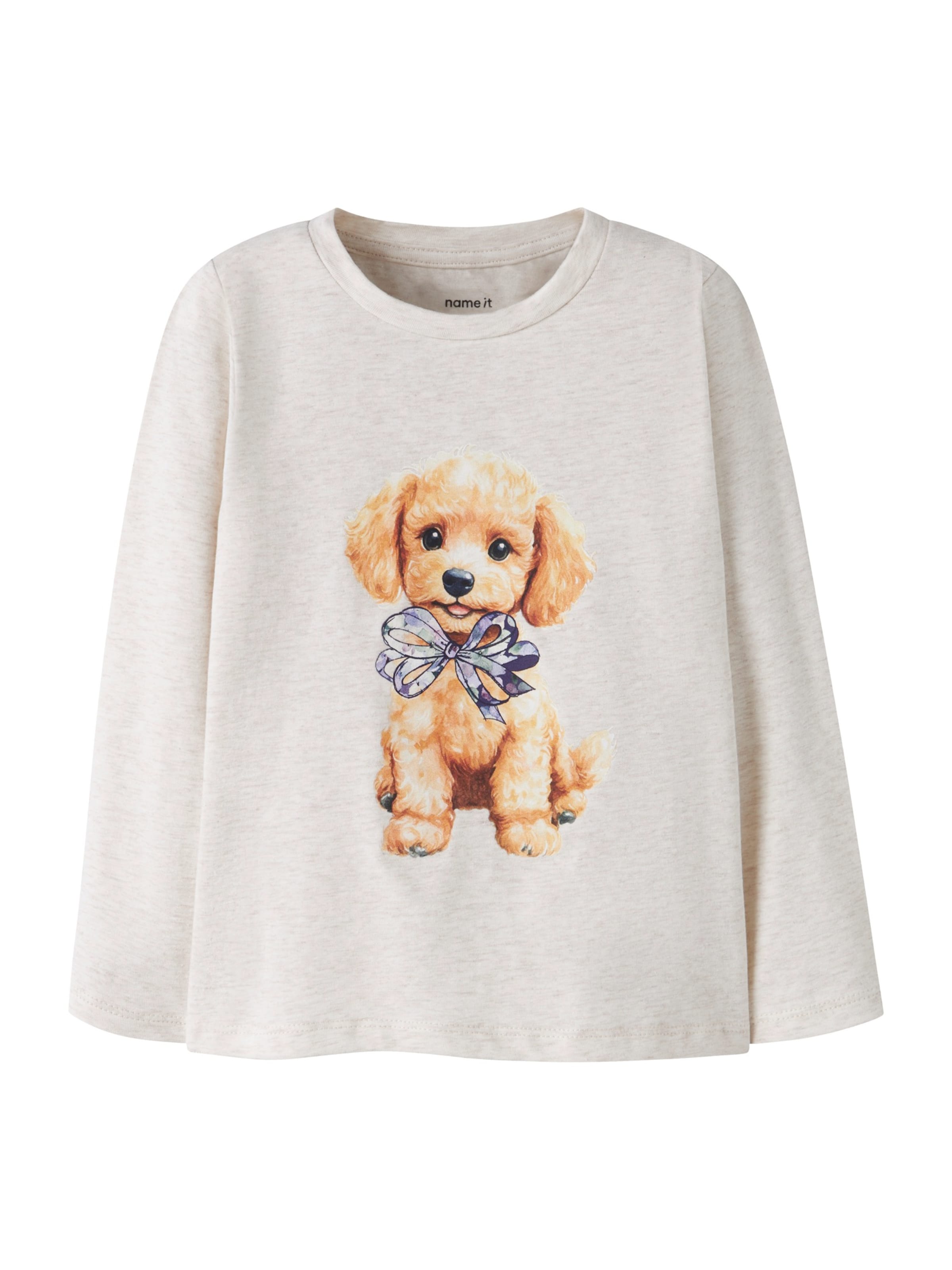 NAME IT T-shirt 'NMFNISSO' i grå: framsida