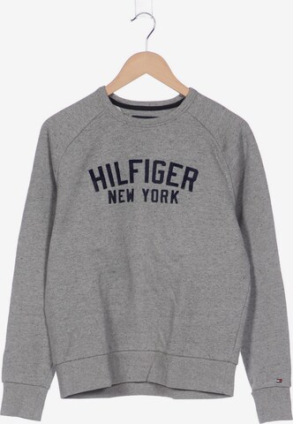 TOMMY HILFIGER Sweatshirt & Zip-Up Hoodie in M in Grey: front