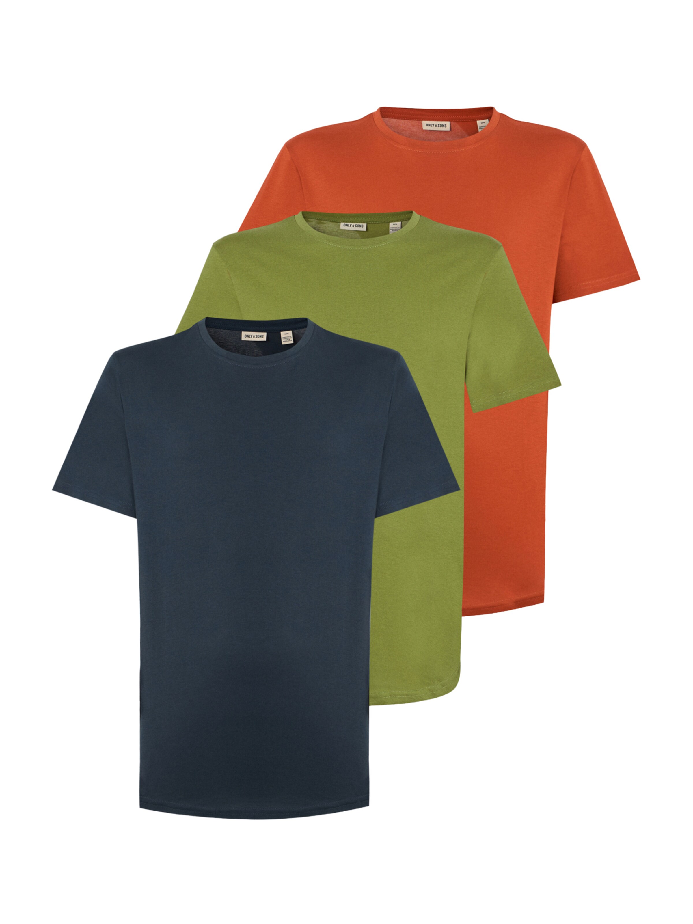 Only & Sons T-Shirt 'ONSMATT' in Blau: Vorderseite