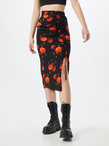 Miss Selfridge Skirt in Black: front