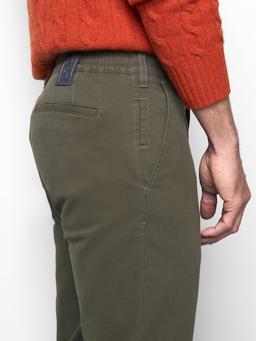 Regular Pantalon chino MEYER en vert