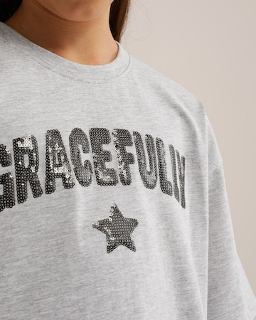 T-Shirt WE Fashion en gris