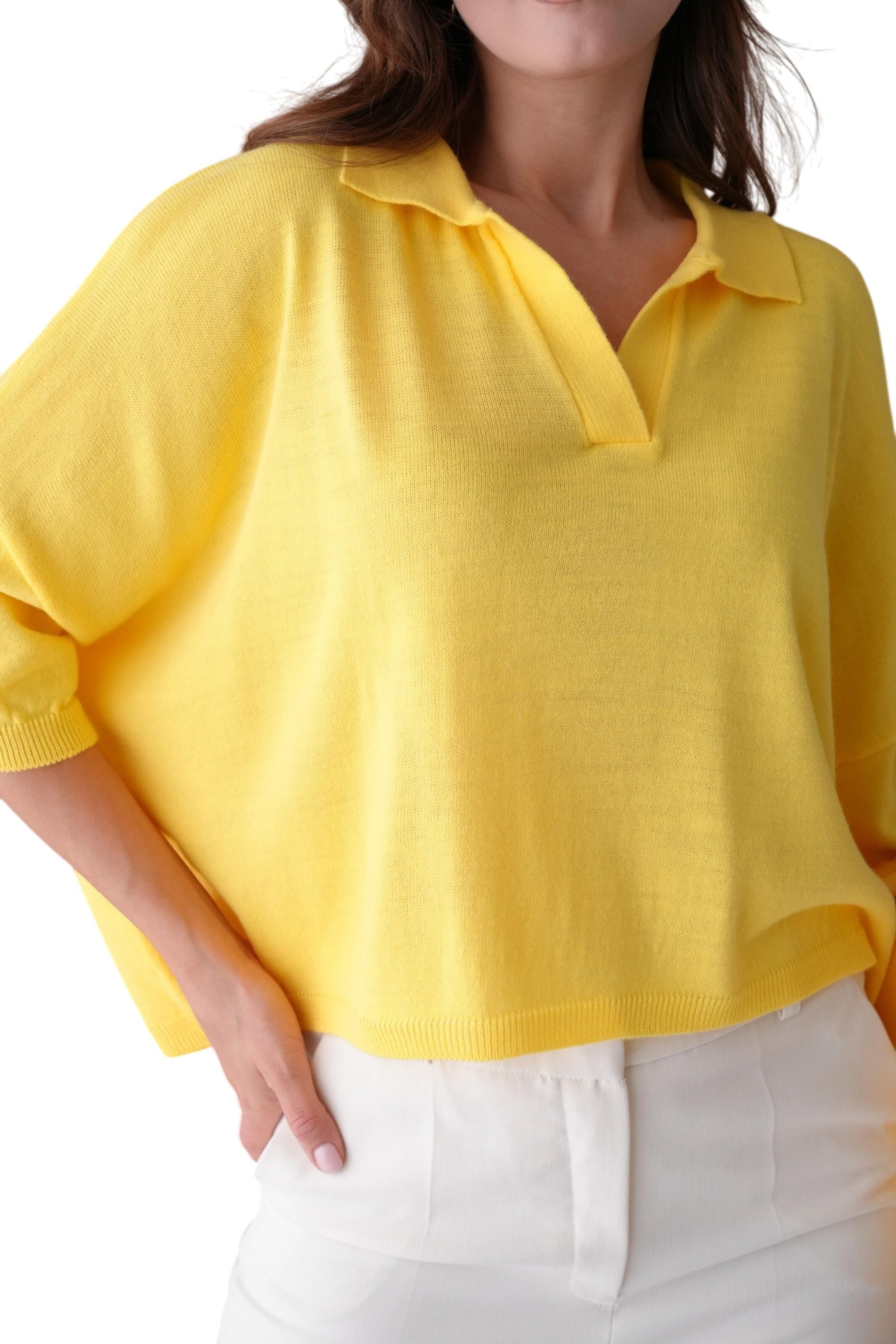 WOMAN VISION Trui in Geel