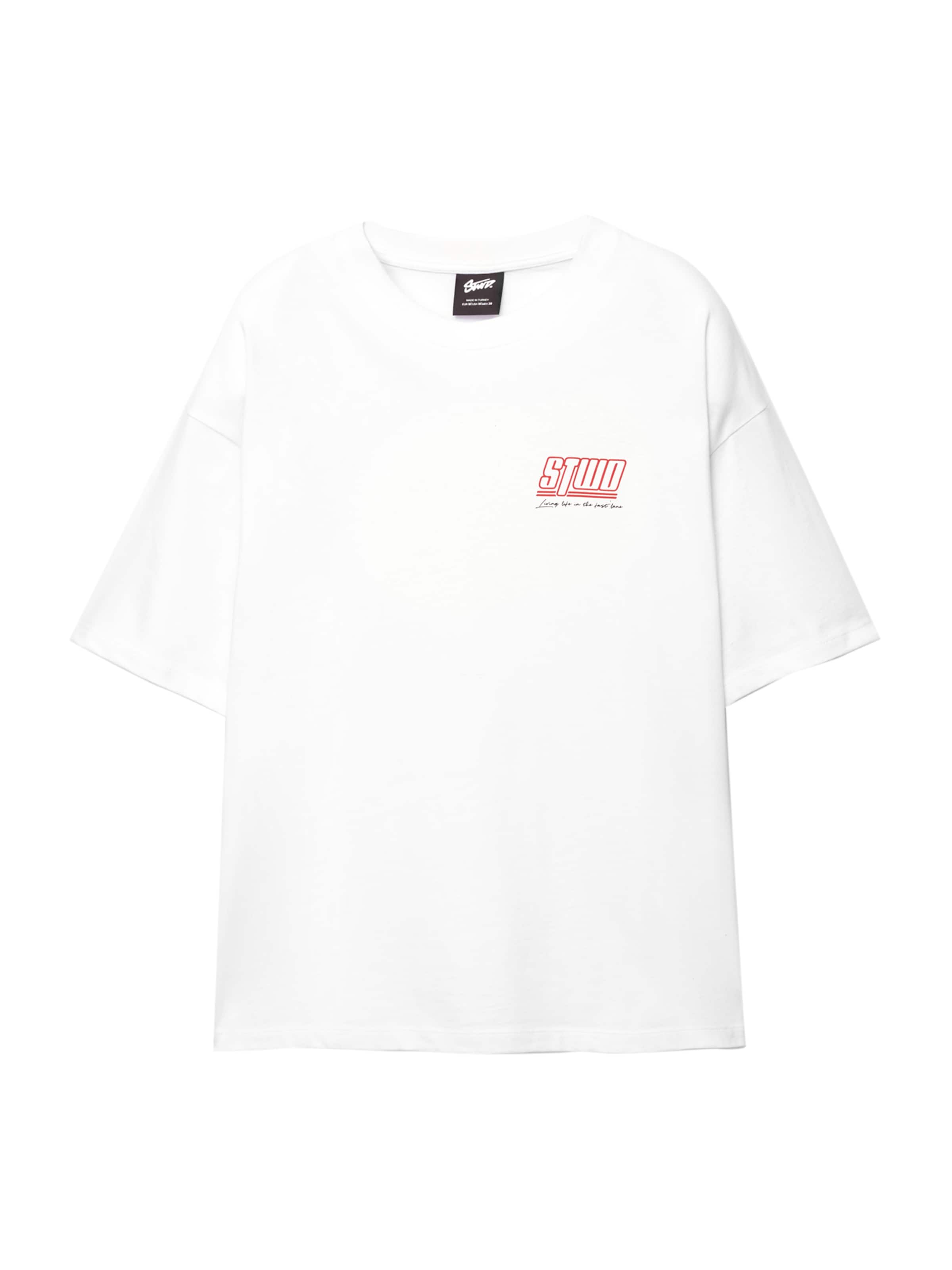 Pull&Bear Shirt in White: front