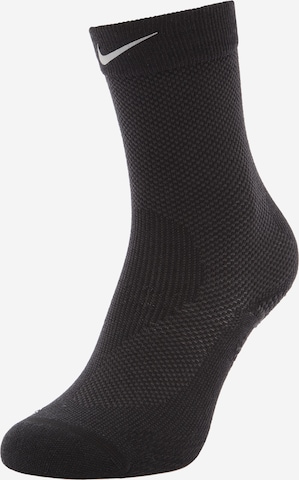 melns NIKE Sporta zeķes 'FAST': no priekšpuses