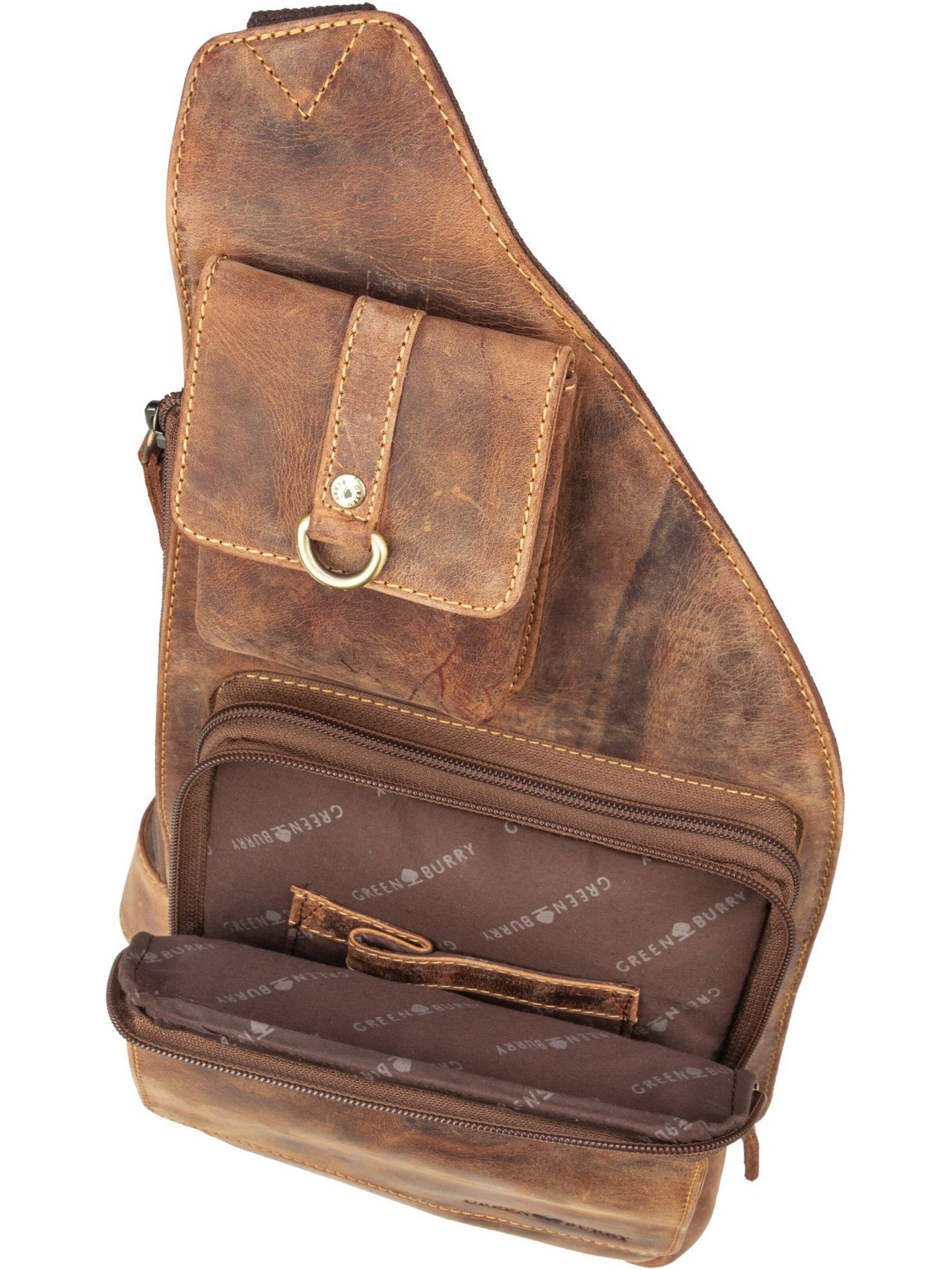 GREENBURRY Rugzak in Bruin