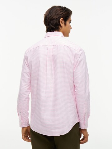 TOMMY HILFIGER Regular Fit Hemd in Pink