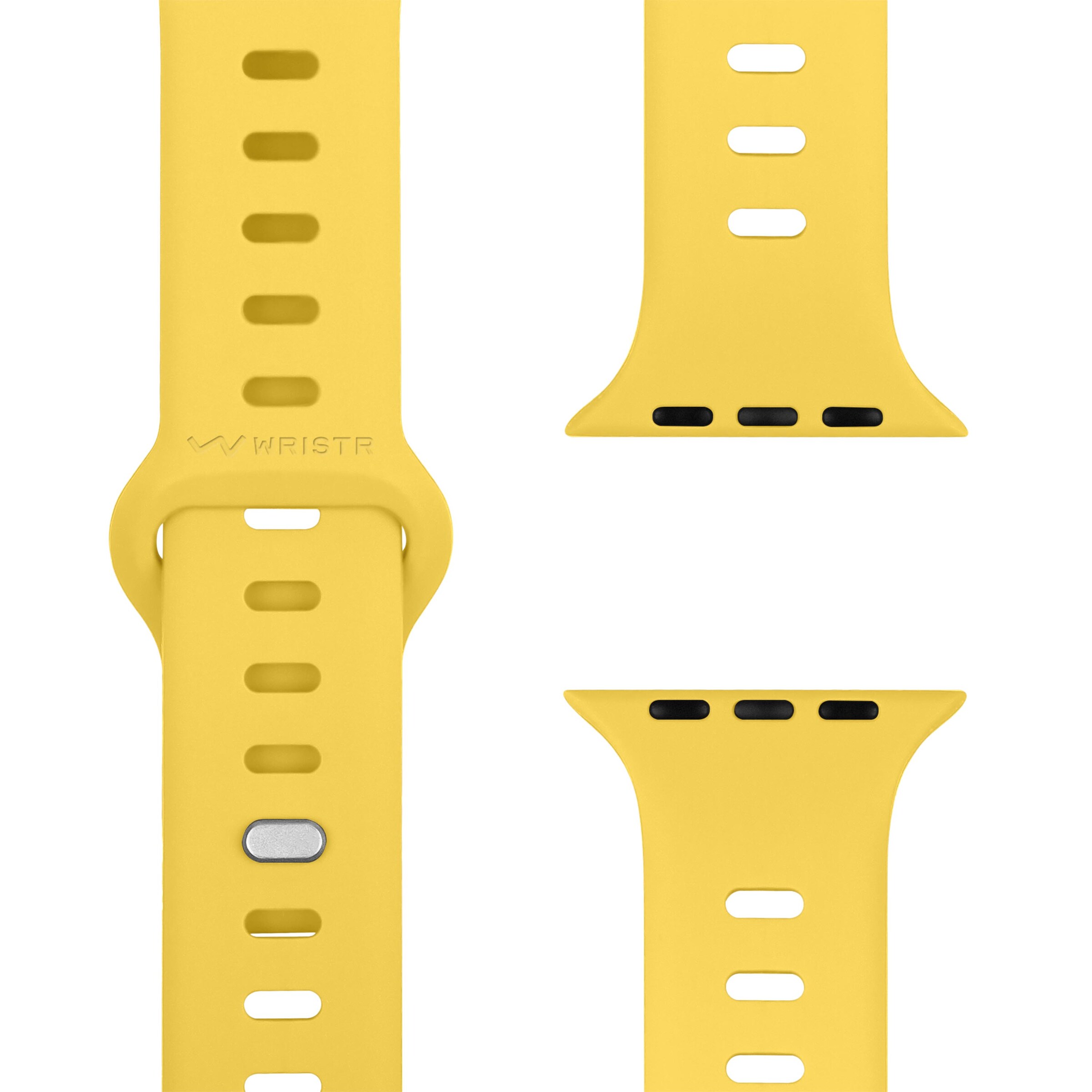 WRISTR Armband 'Nova' in Gelb: Vorderseite