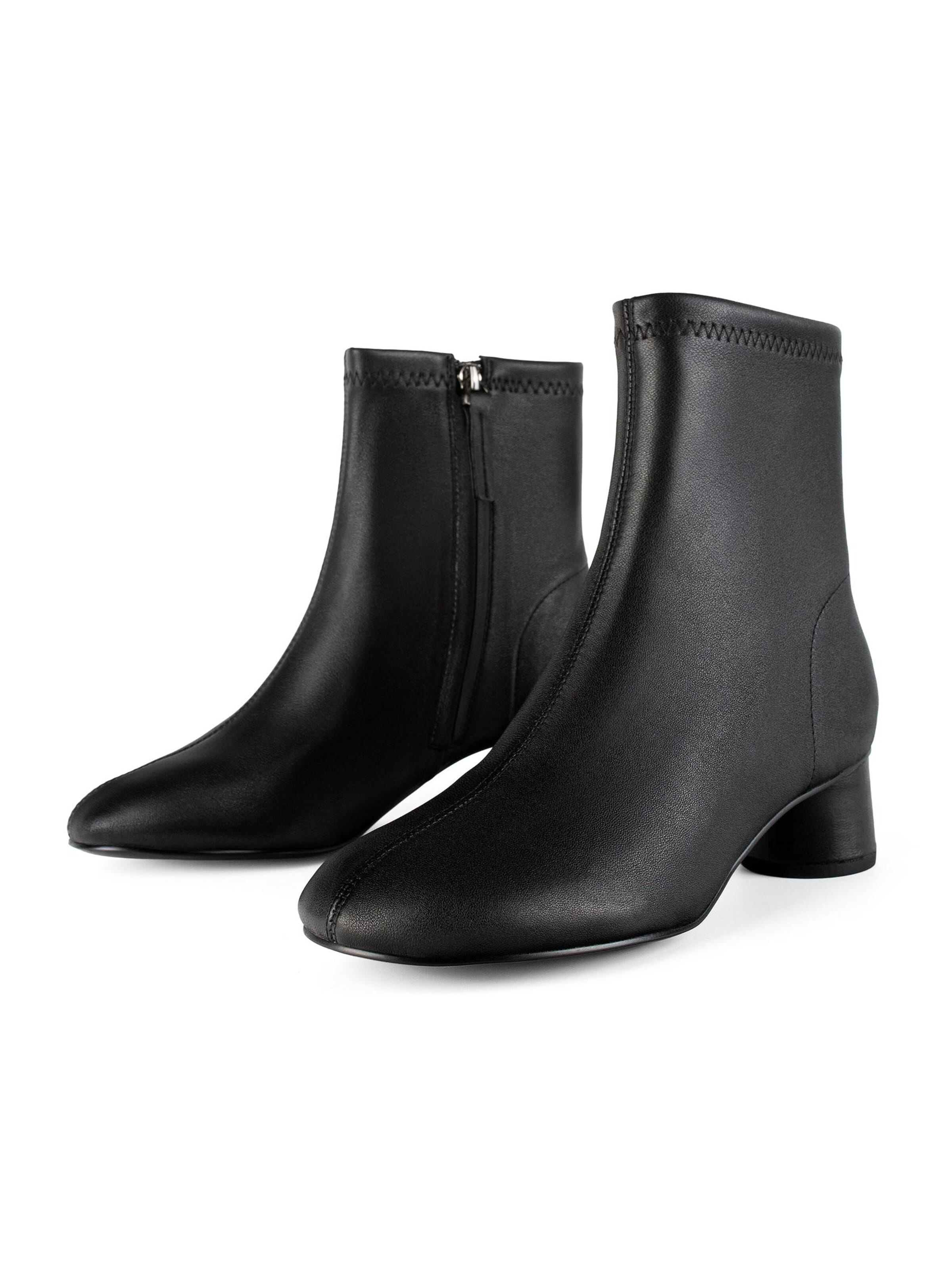 L37 HANDMADE SHOESGležnjače 'LUMINOUS FADE' - crna boja
