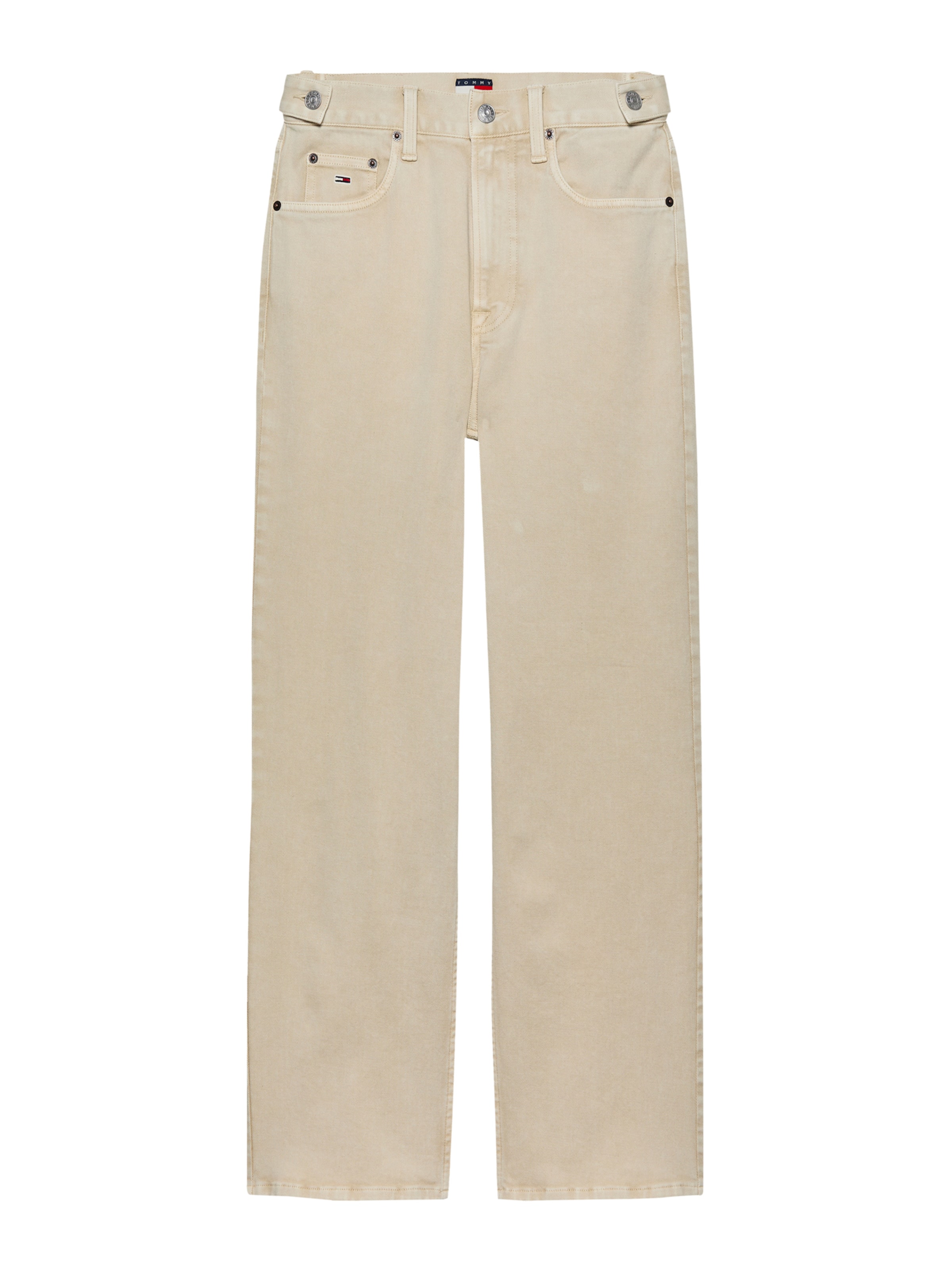 Tommy Jeans Regular Jeans in Beige: front