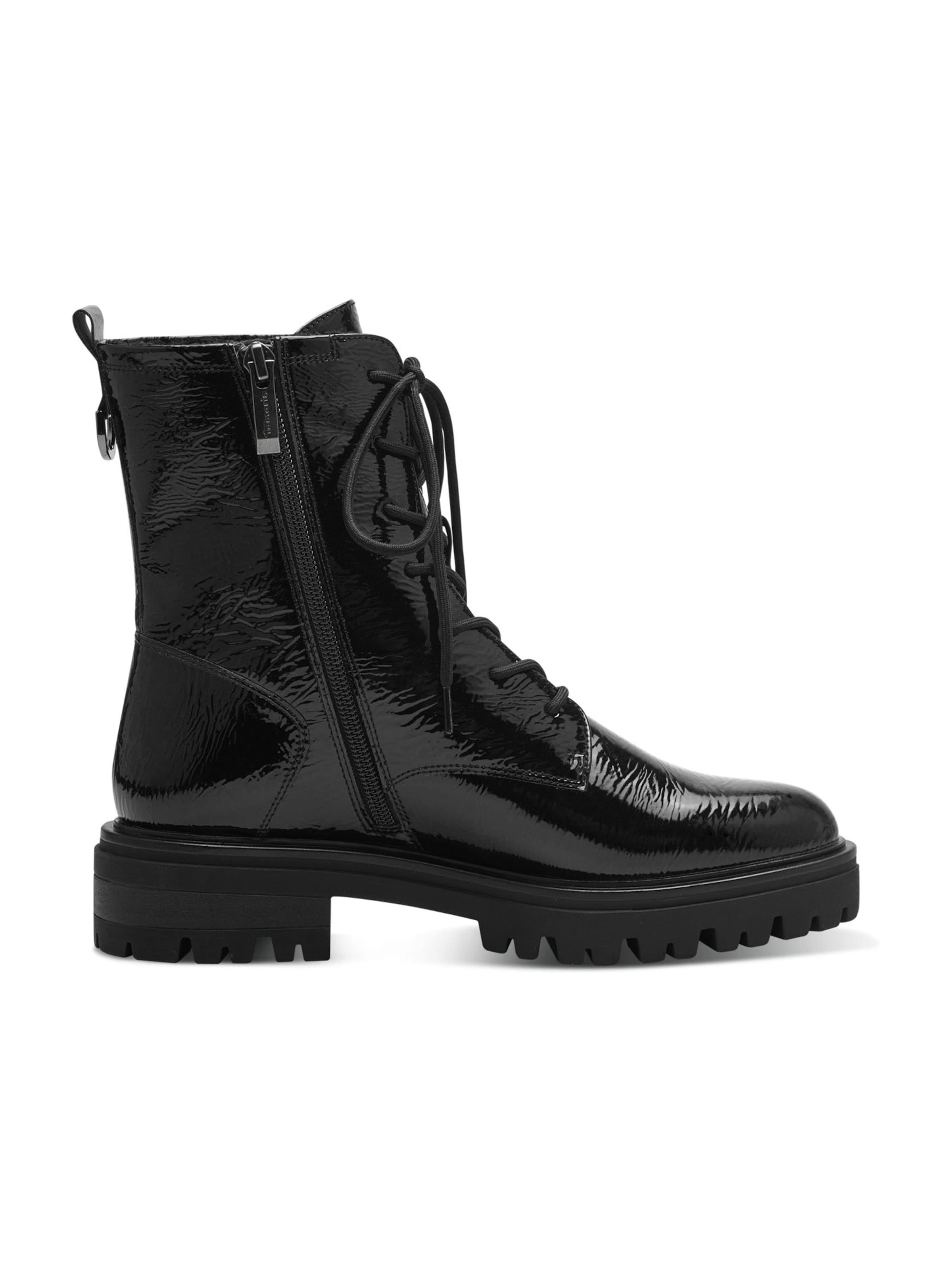 Stivaletto stringato di Tamaris in nero