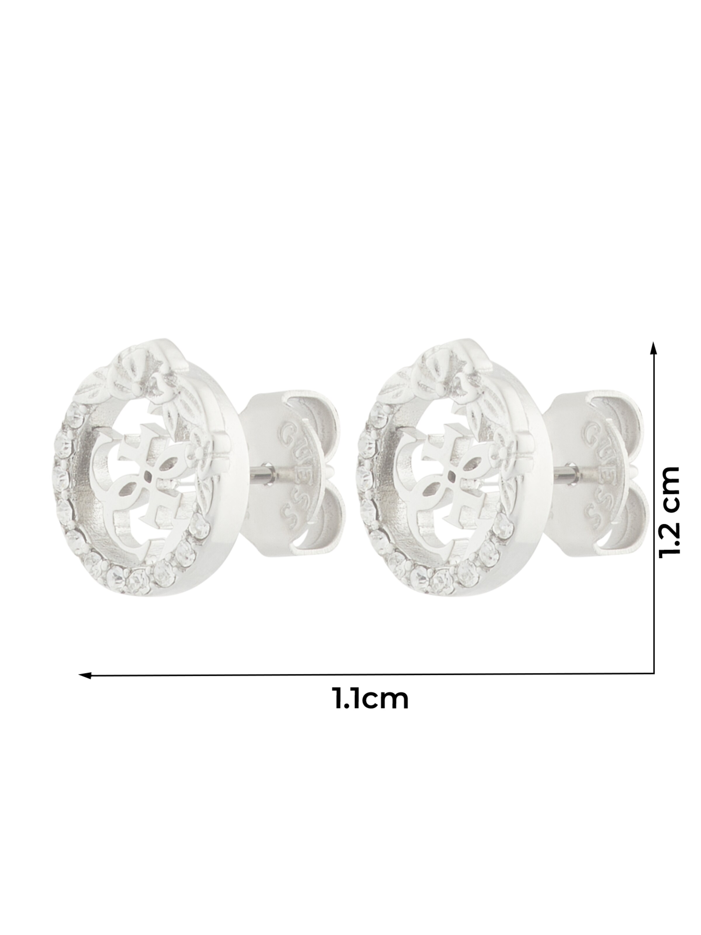 GUESS Σκουλαρίκια σε ασημί