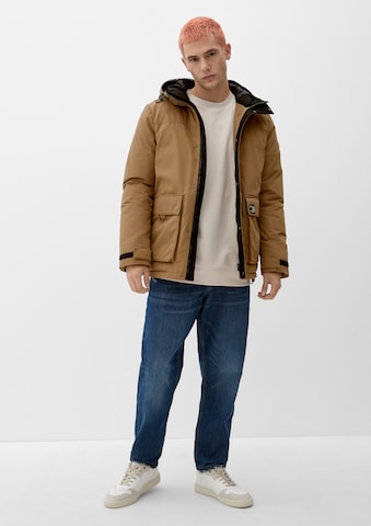 QS Winterparka in Braun