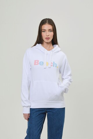 BENCH Sweatshirt in Weiß: Vorderseite