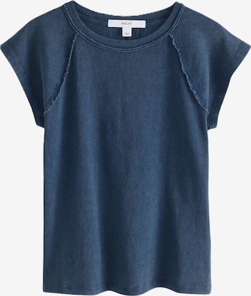 Next Тениска в синьо: отпред