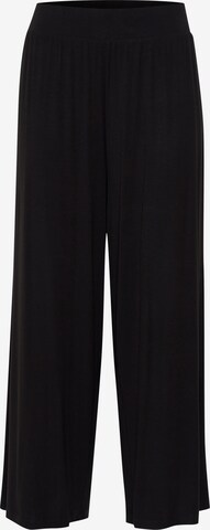 b.young Loose fit Trousers in Black: front