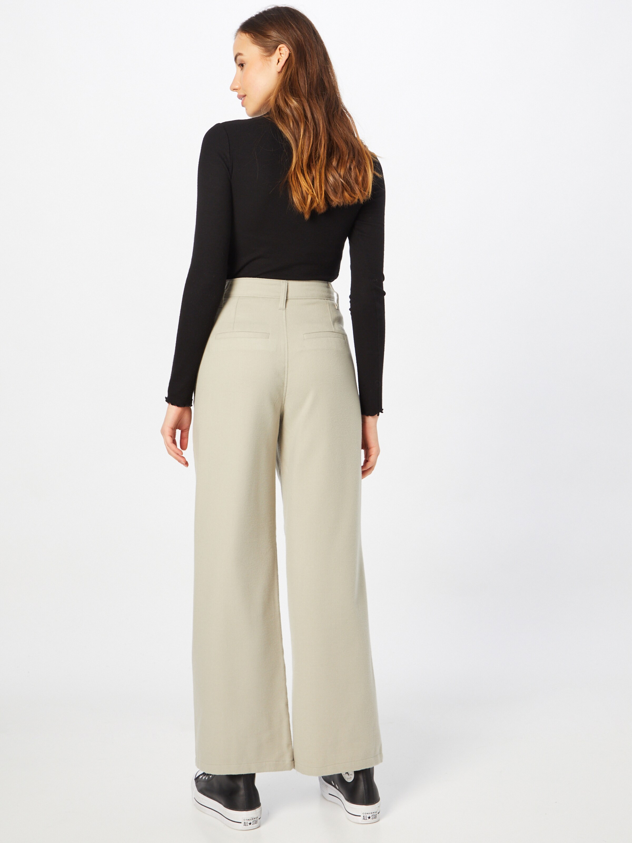 Frauen Hosen HOLLISTER Hose in Wollweiß - GS81622 Frauen Hosen HOLLISTER Hose in Wollweiß - GS81622