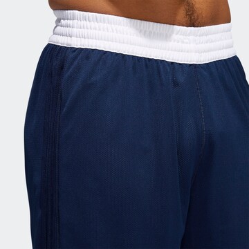 ADIDAS SPORTSWEAR Loose fit Workout Pants ' 3G Speed' in Blue