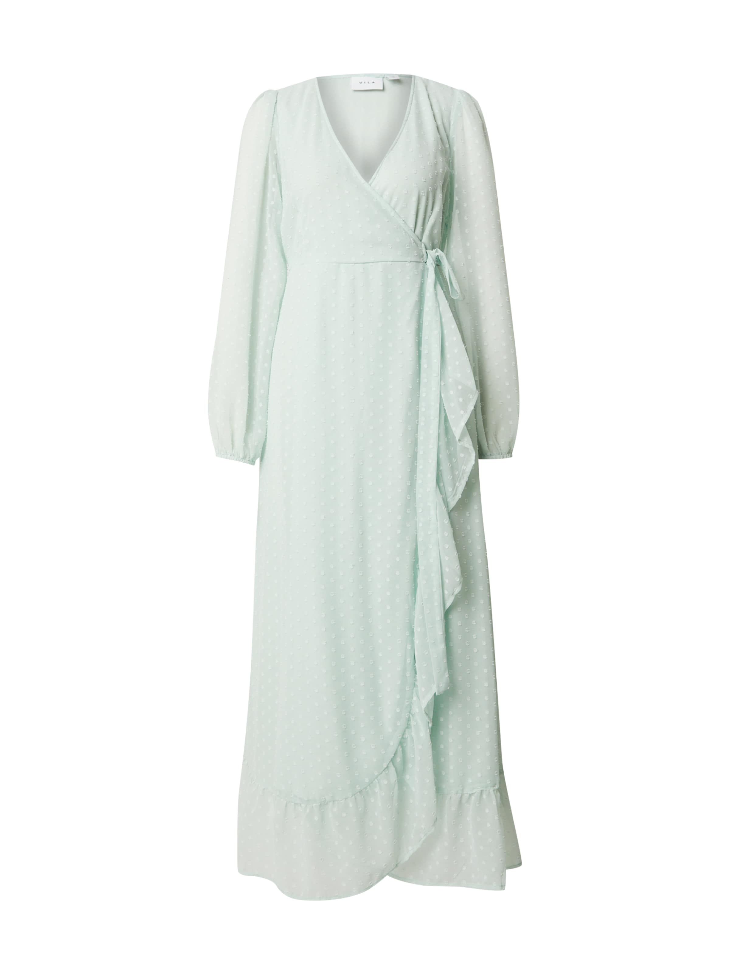 VILA Šaty 'VIEdee' - Zelená: predná strana