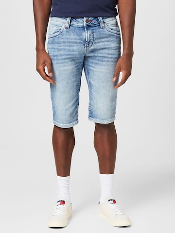 CAMP DAVID Regular Jeans 'Ro:Bi' in Blauw: voorkant