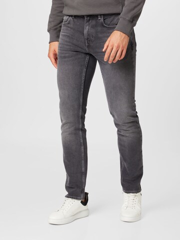 TOMMY HILFIGER Slimfit Jeans 'Denton' in Grau: predná strana