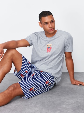 Pyjama court Trendyol en gris