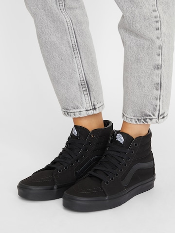 VANS Sneakers hoog 'SK8-HI' in Zwart: voorkant