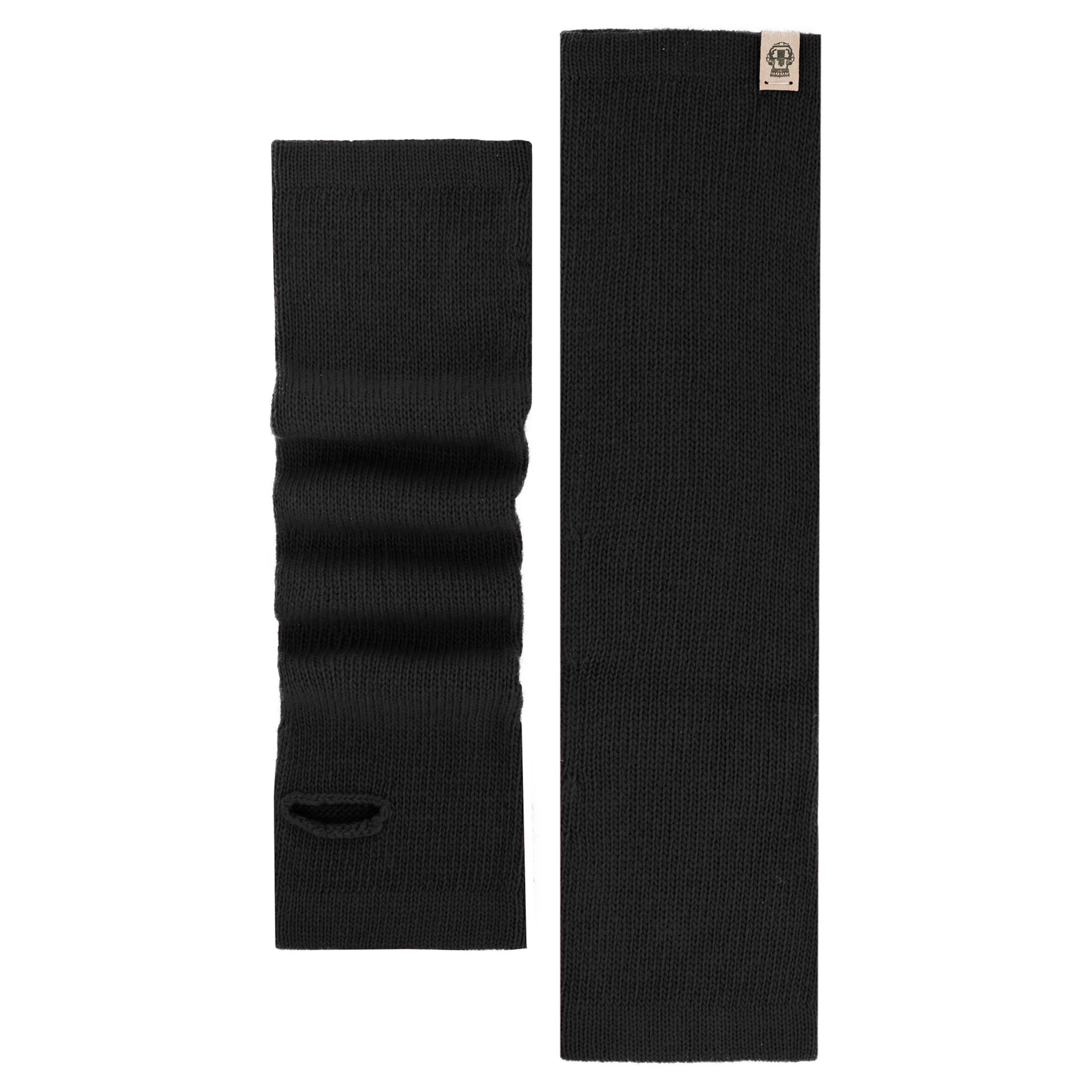 Roeckl Handwarmers 'ESSENTIALS' in Zwart: voorkant