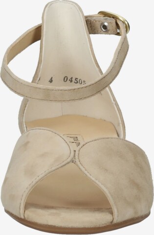 Paul Green Strap Sandals in Beige